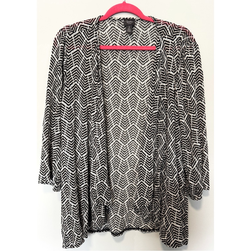 Chico's Travelers Collection Open-Front Cardigan - Size 2